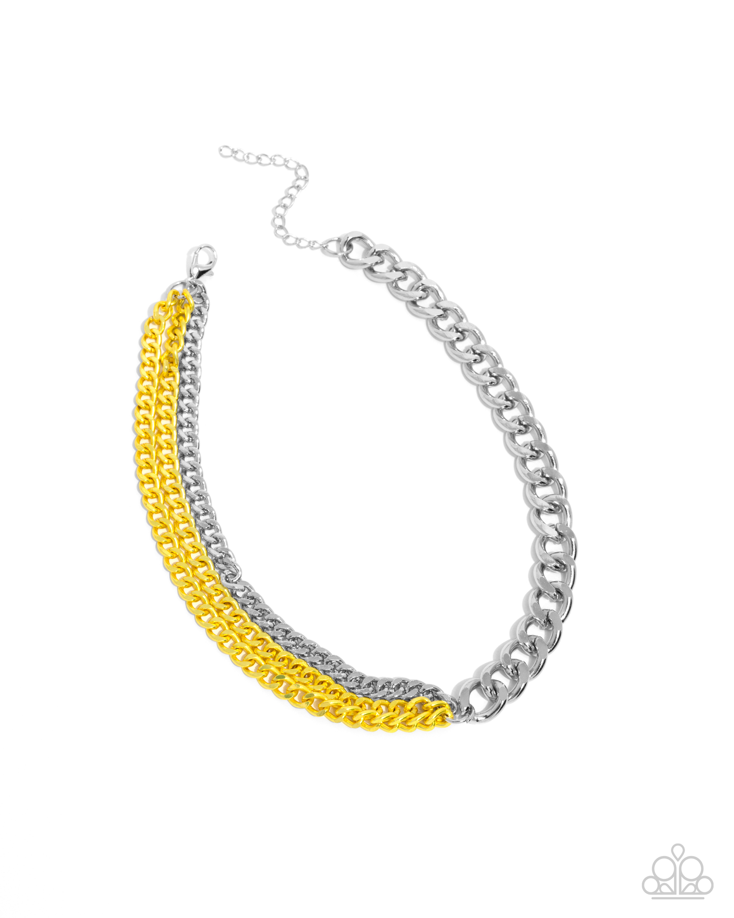 Paparazzi Tinted Tension - Yellow  Necklace P2ED-YWXX-041XX