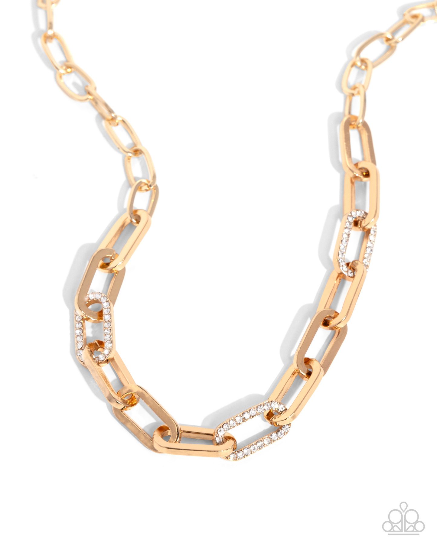 Understated Shimmer - Gold Necklace P2BA-GDXX-095XX