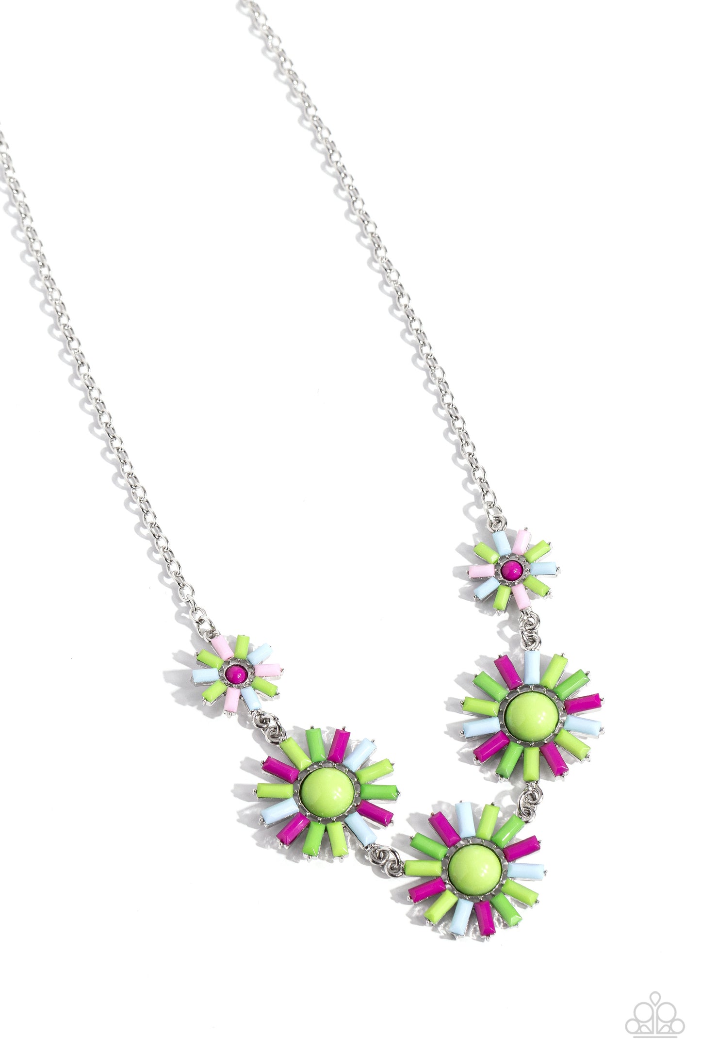 Paparazzi SUN and Fancy Free - Multi  Necklace P2ST-MTXX-134RF