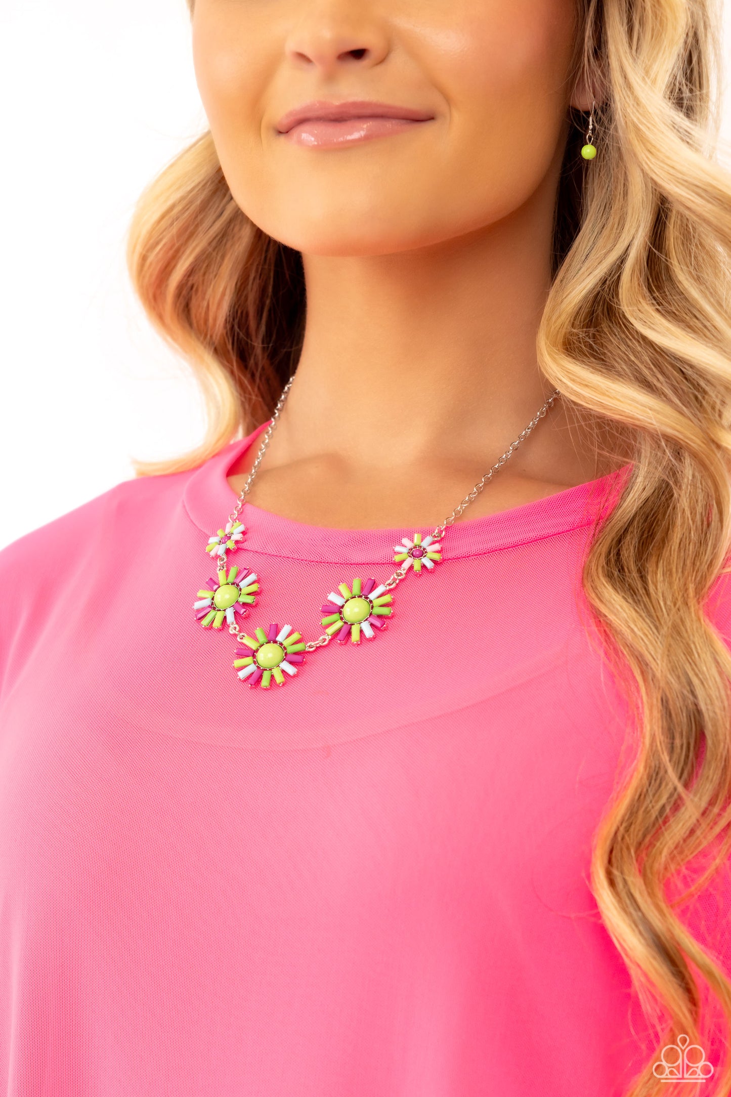 Paparazzi SUN and Fancy Free - Multi  Necklace P2ST-MTXX-134RF