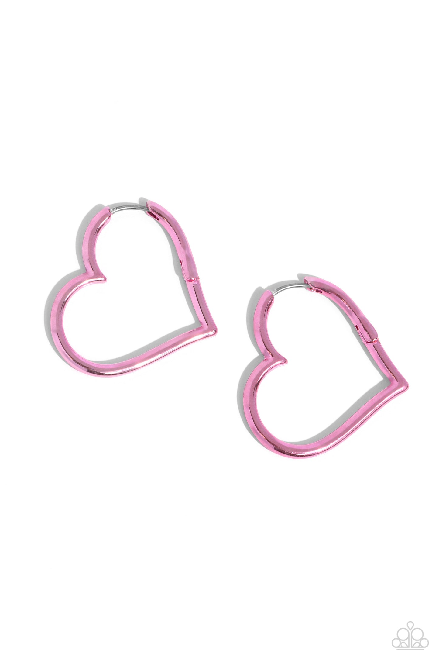 Paparazzi Loving Legend - Pink Hedge Earring P5HO-PKXX-078XX