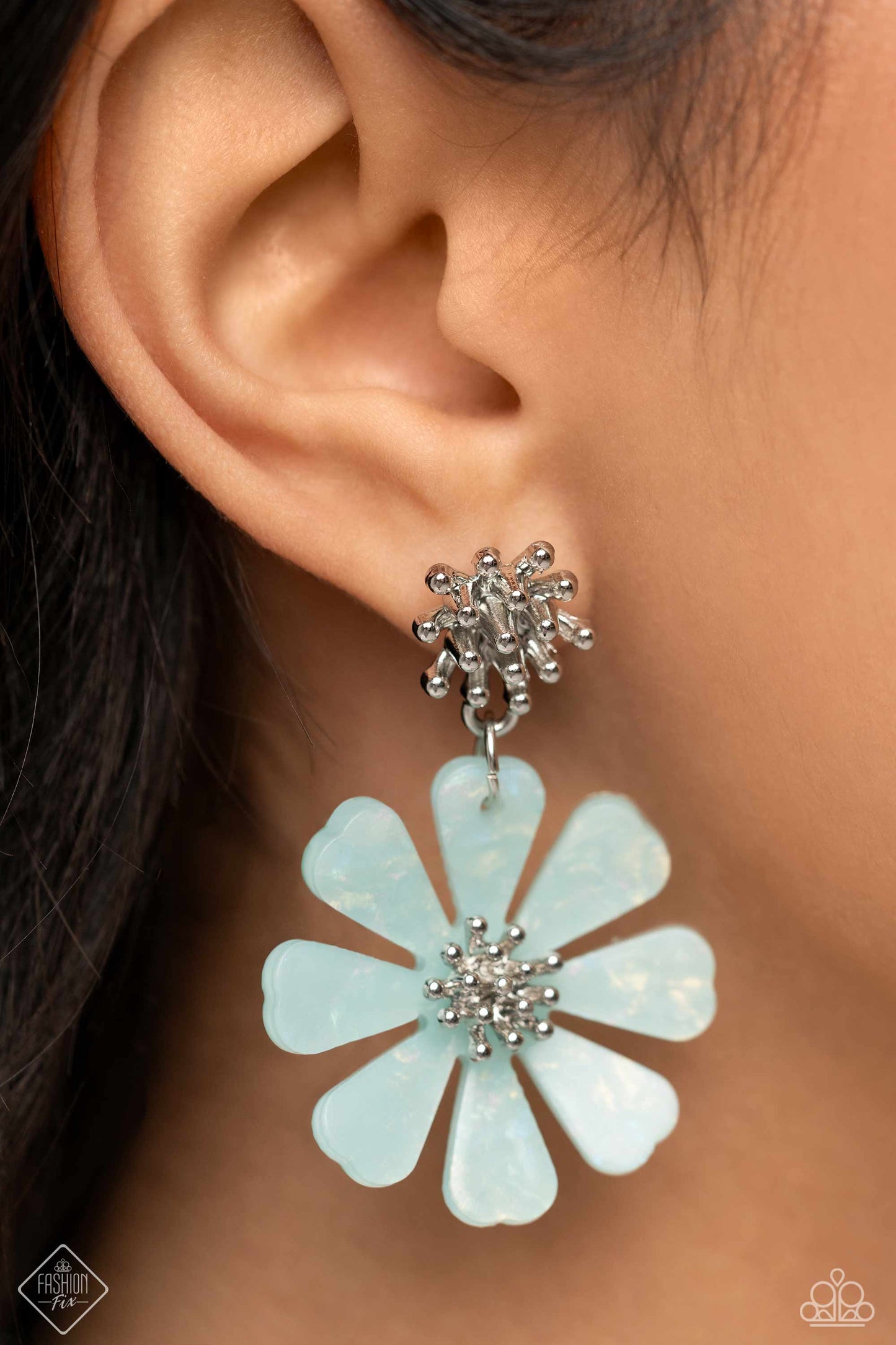 Paparazzi Poetically Pastel - Blue Post Earring