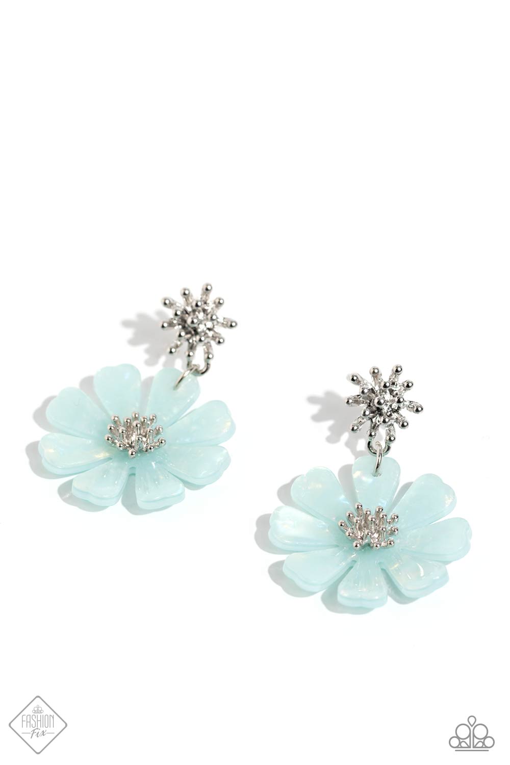 Paparazzi Poetically Pastel - Blue Post Earring