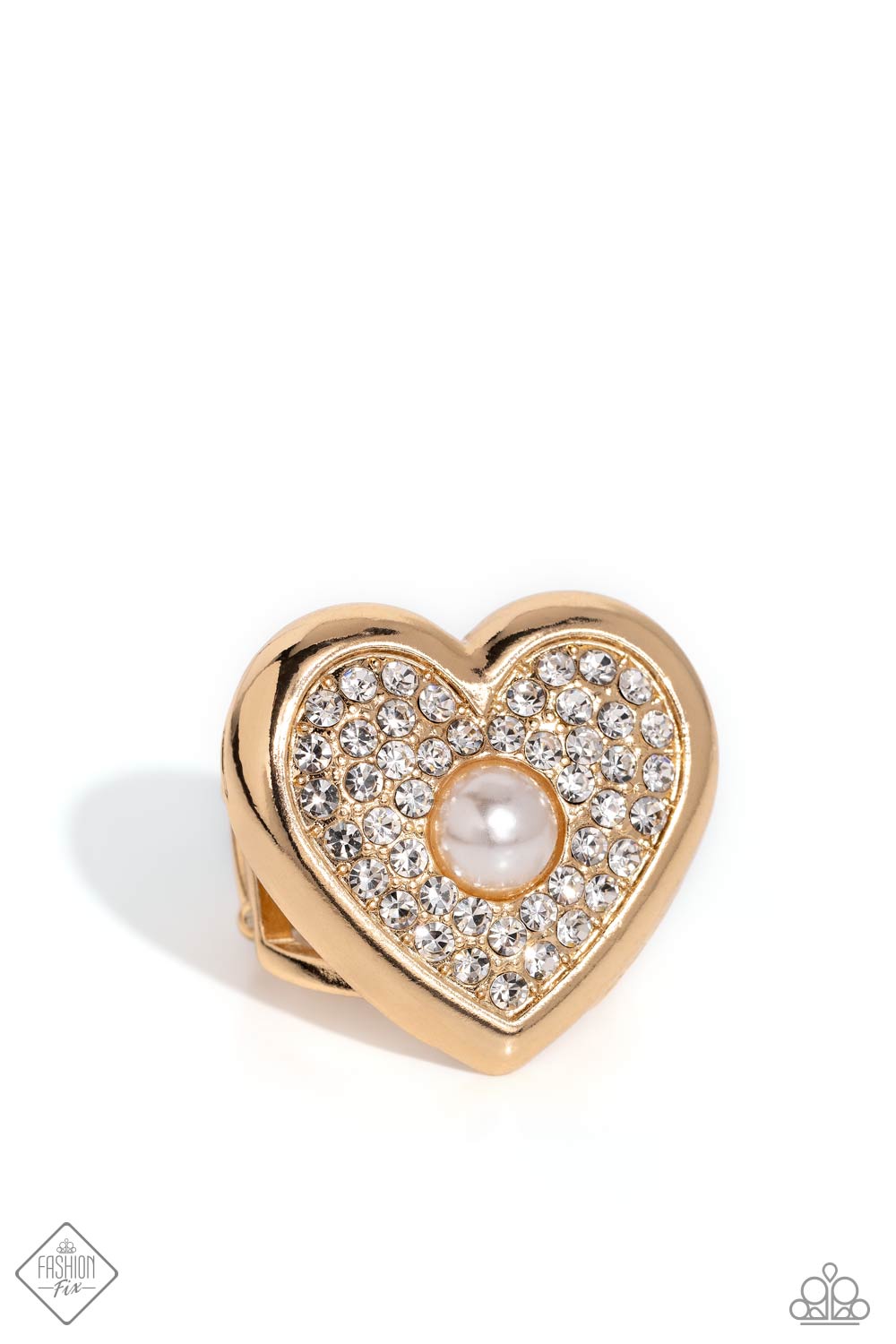 Paparazzi Heartfelt Heritage - Gold Ring Item #P4RE-GDXX-285TJ