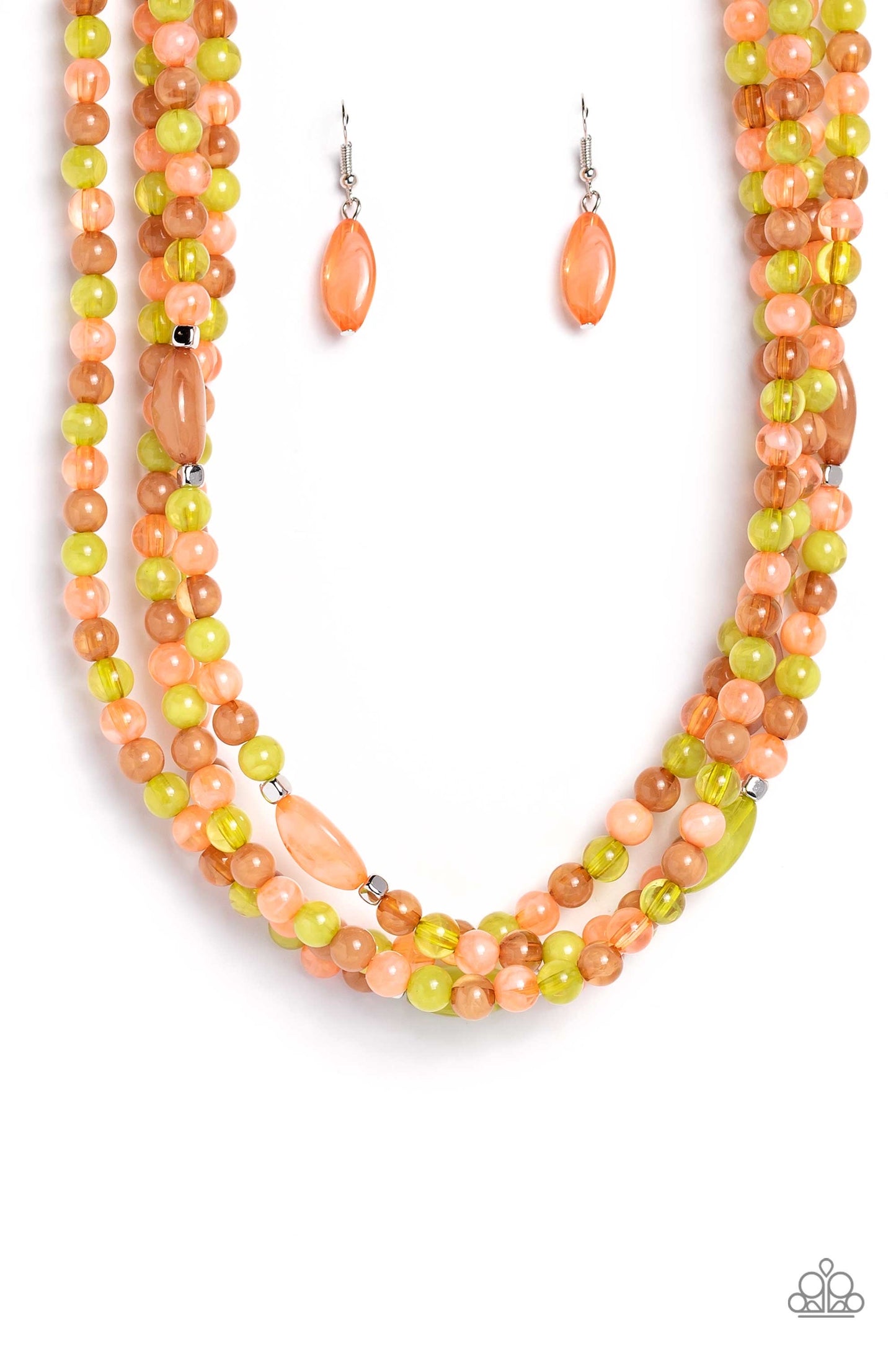 Paparazzi Layered Lass - Multi Necklace P2ST-MTXX-118XX