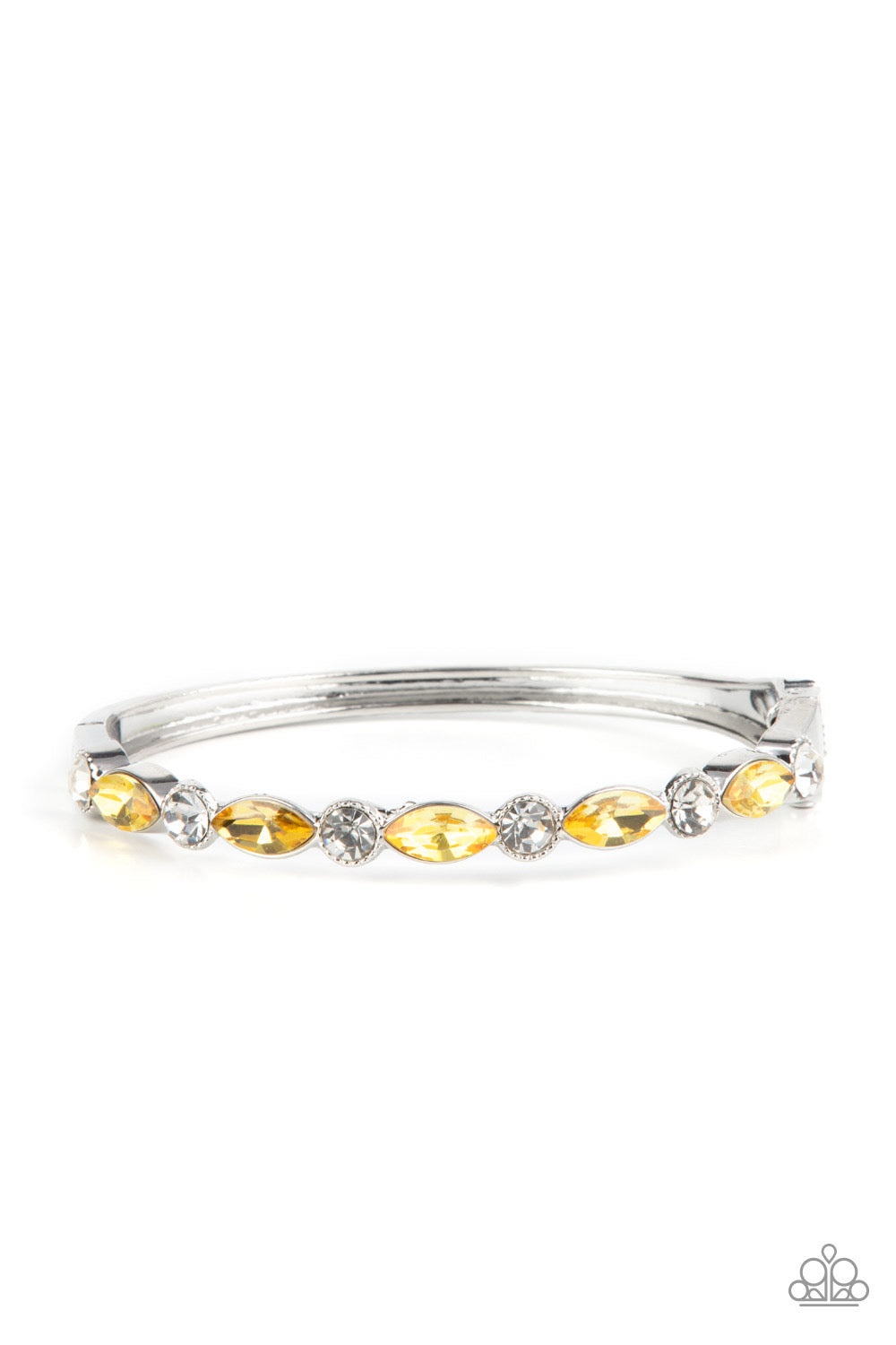 Paparazzi Petitely Powerhouse - Yellow Bracelet P9RE-YWXX-027XX