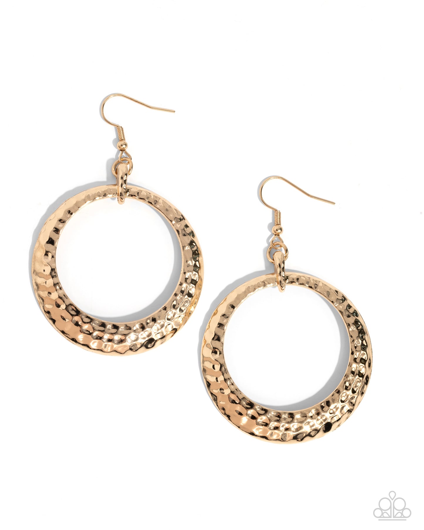 Paparazzi Gallery Gear - Gold Earring P5BA-GDXX-089XX