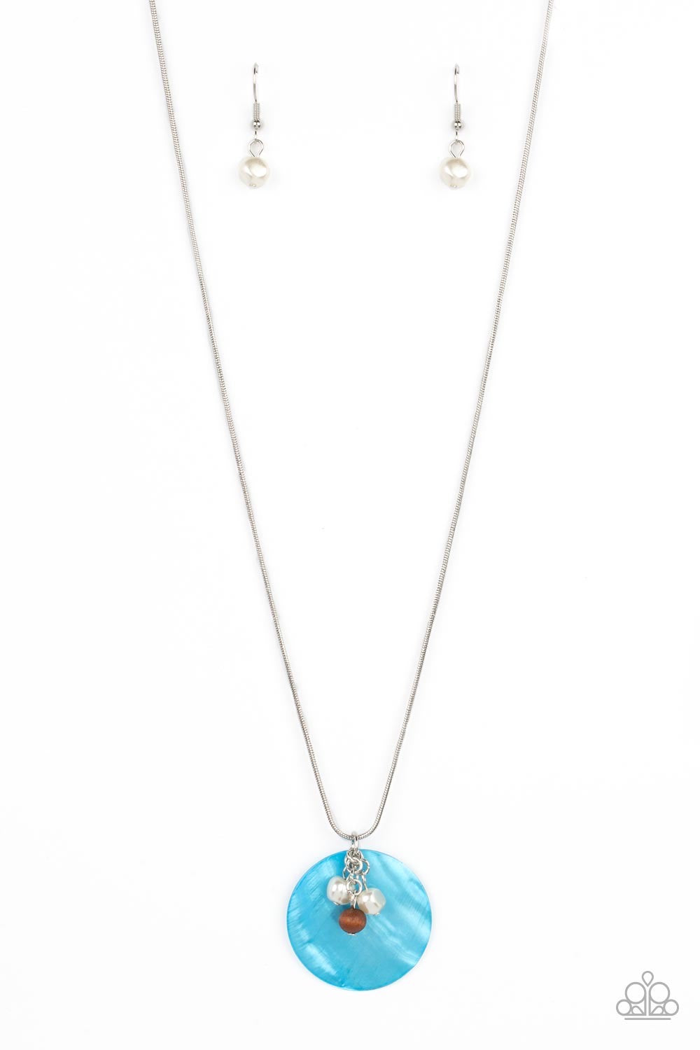 Paparazzi Beach House Harmony - Blue Necklace P2SE-BLXX-515XX