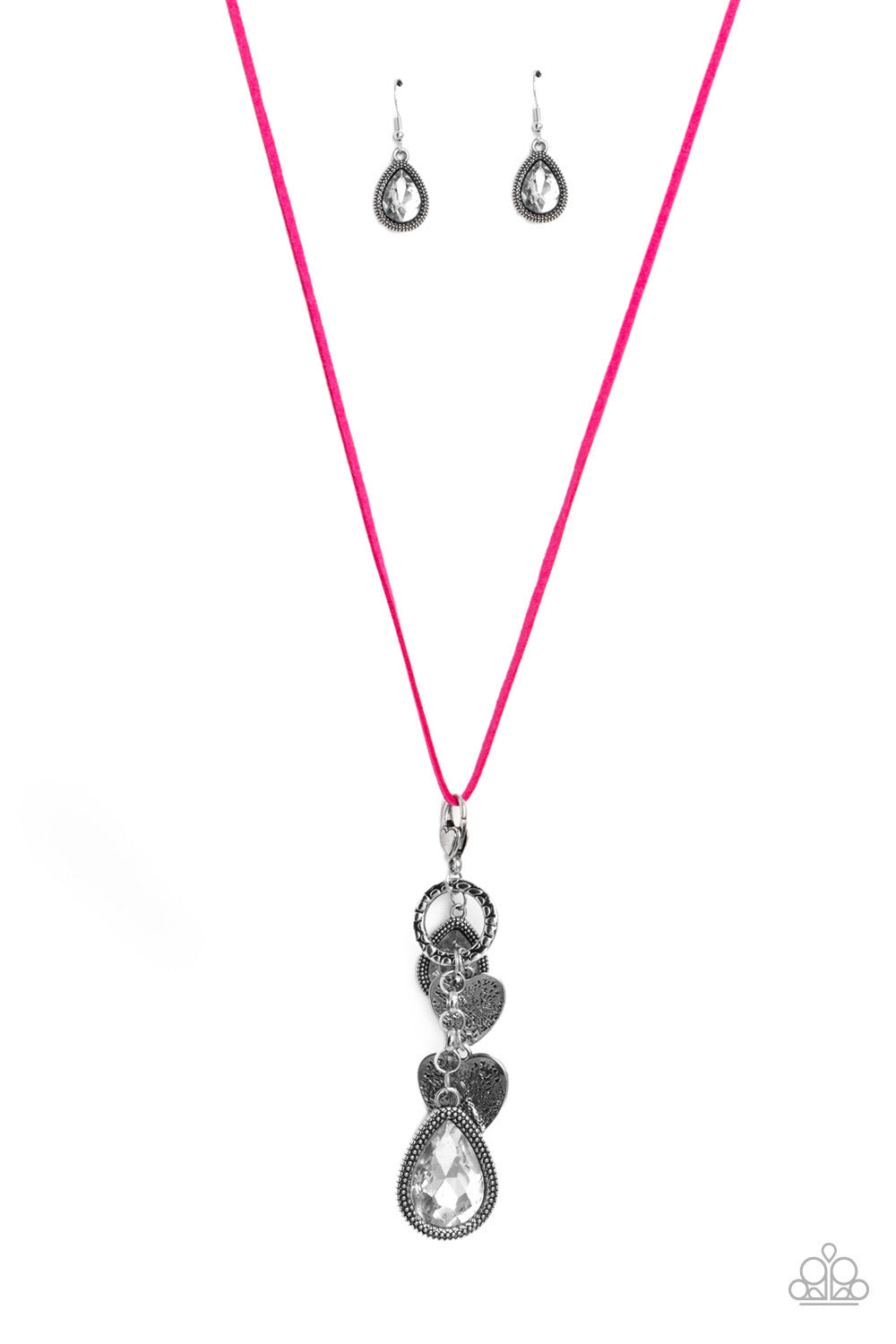 Paparazzi Casanova Clique - Pink Necklace P2RE-PKXX-386XX