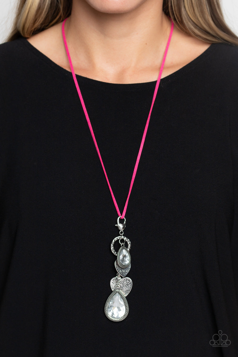 Paparazzi Casanova Clique - Pink Necklace P2RE-PKXX-386XX