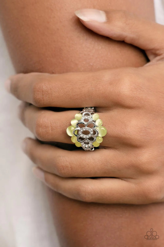 Eden Equinox - Yellow Ring - Paparazzi Accessories