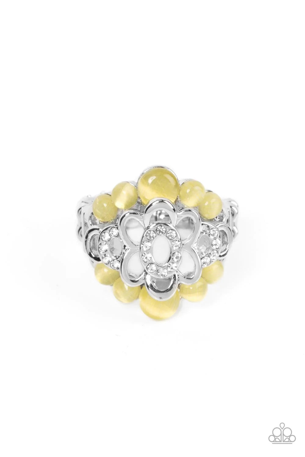 Eden Equinox - Yellow Ring - Paparazzi Accessories