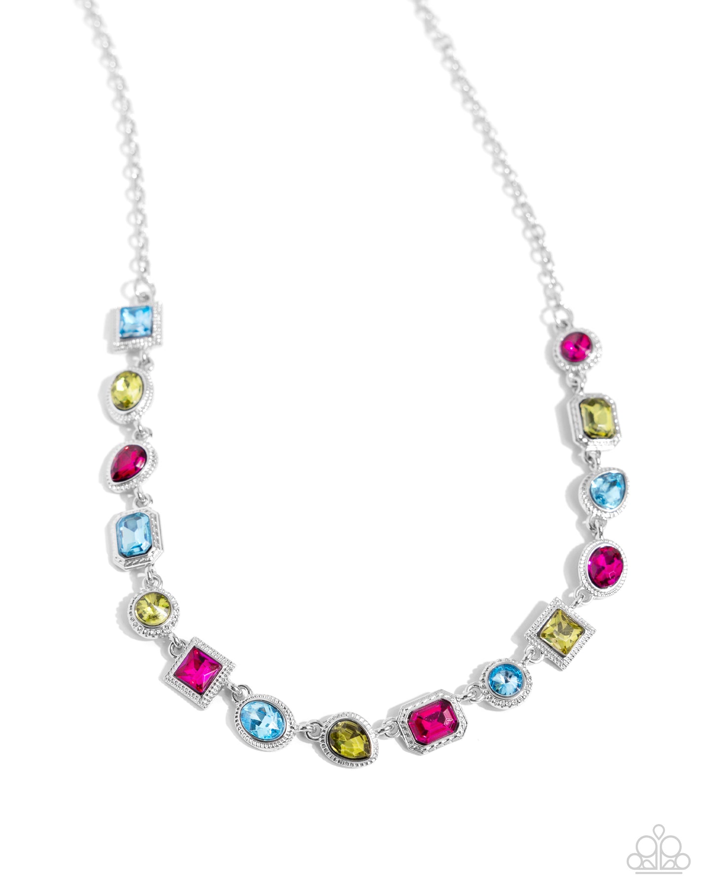 Paparazzi Gallery Glam - Multi Necklace  P2RE-MTXX-239XX