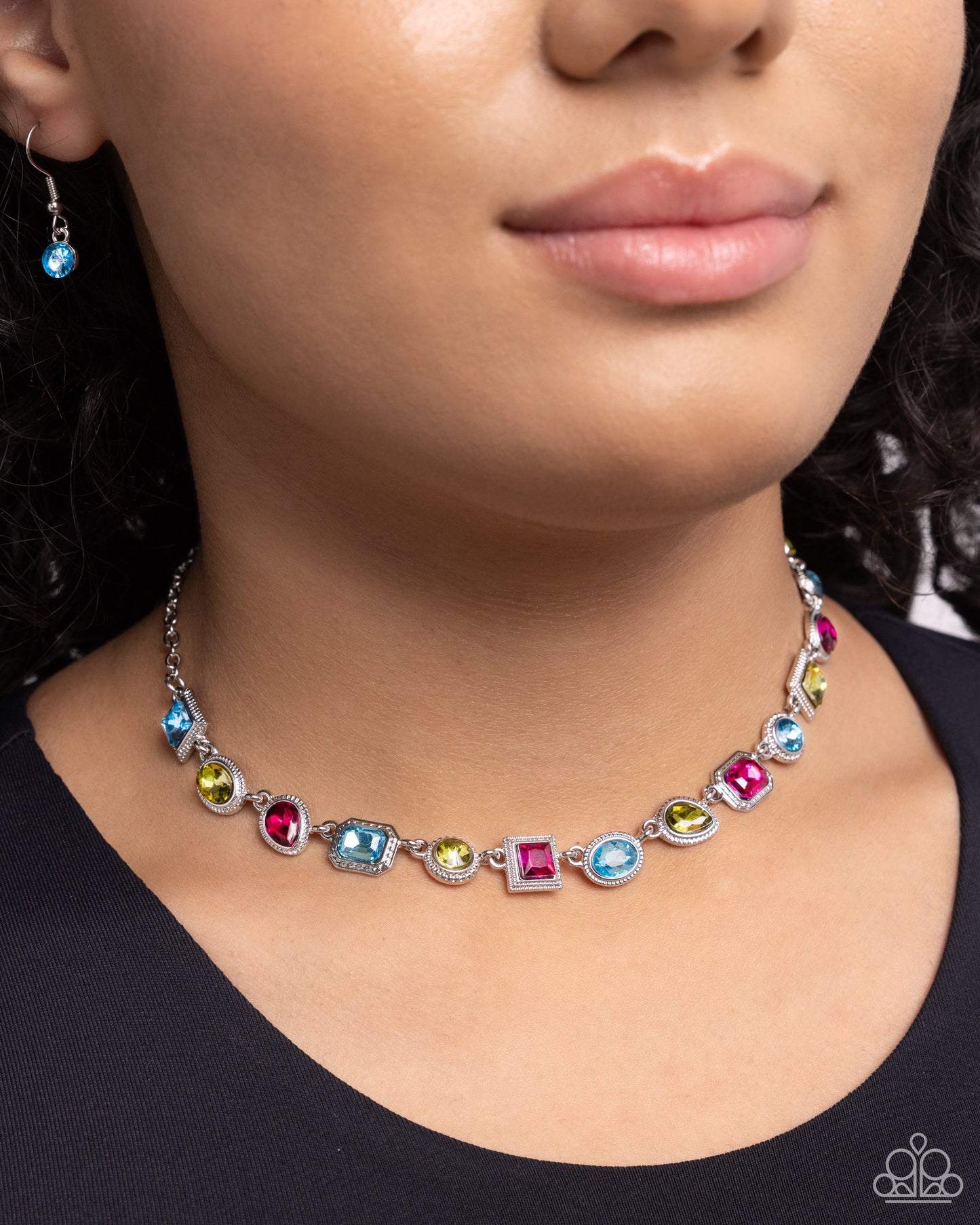 Paparazzi Gallery Glam - Multi Necklace  P2RE-MTXX-239XX