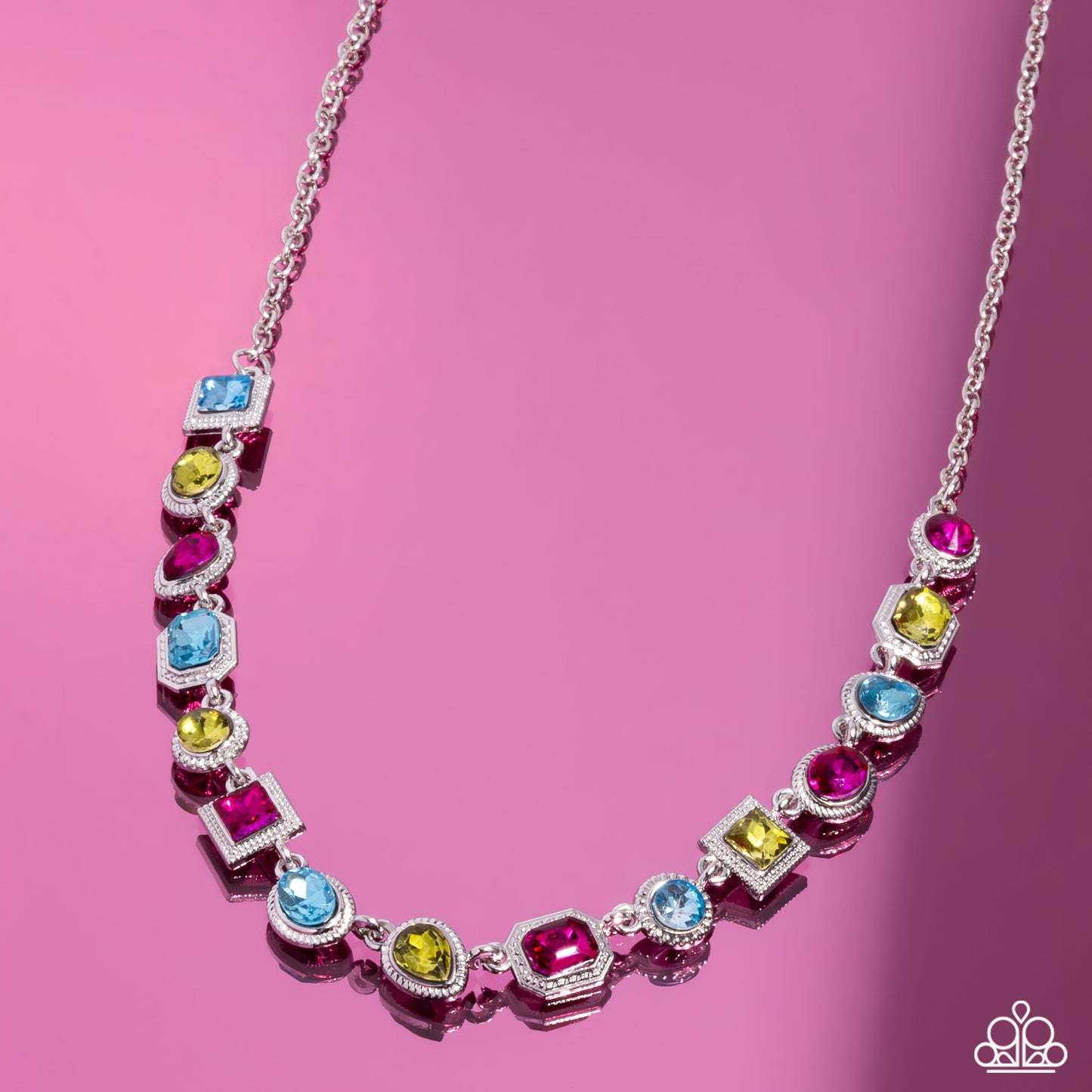 Paparazzi Gallery Glam - Multi Necklace  P2RE-MTXX-239XX