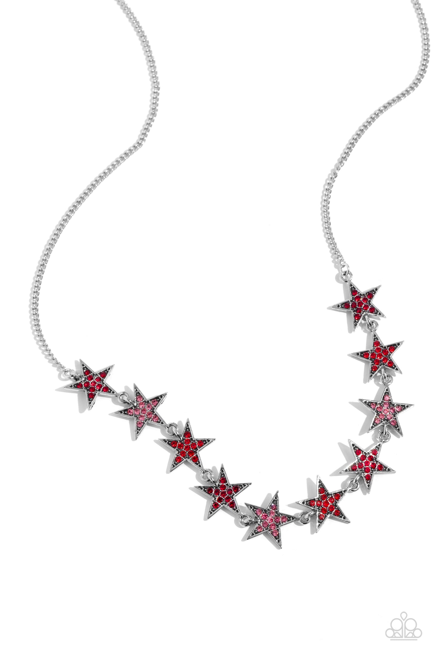 Paparazzi Star Quality Sensation - Red Necklace P2SE-RDXX-346XX