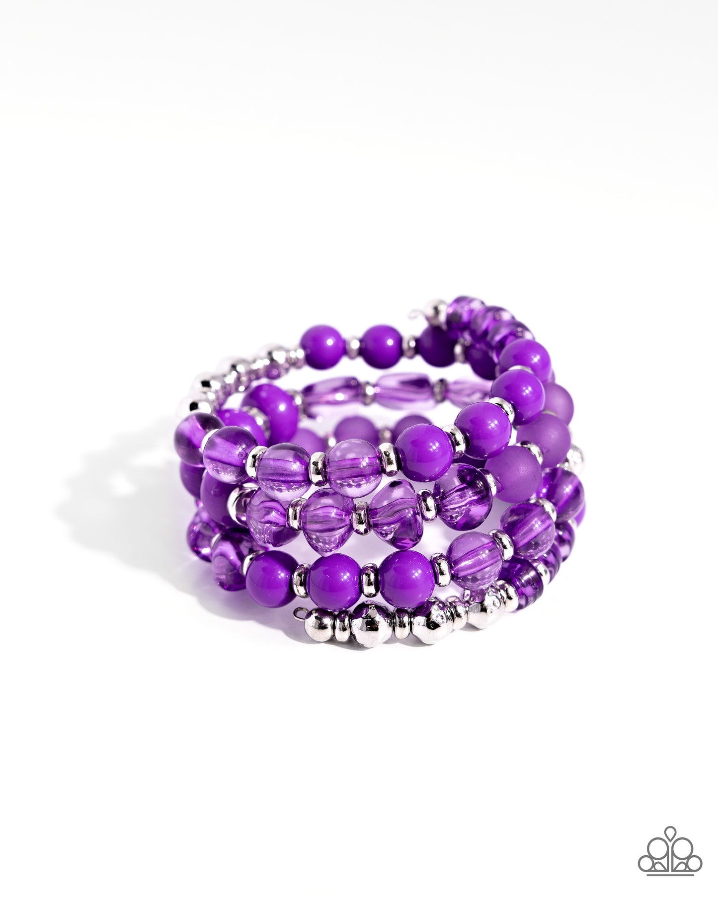 Paparazzi Colorful Charade - Purple Bracelet P9WH-PRXX-259XX