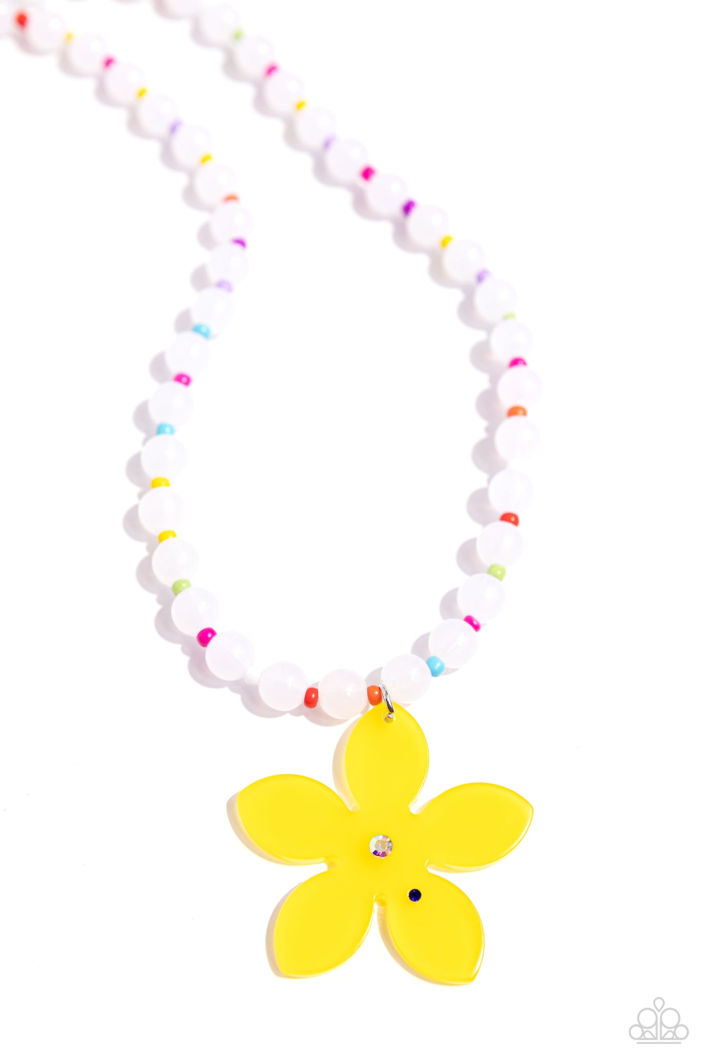 Paparazzi Nostalgic Novelty - Yellow Necklace P2ST-YWXX-096XX