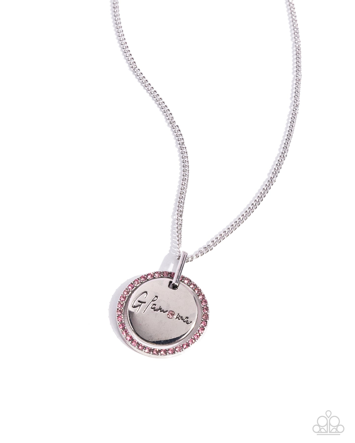 Paparazzi Glam-ma Glamorous - Pink Necklace P2WD-PKXX-152XX