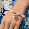 Paparazzi Leisurely Lotus - Rose Gold Bracelet Item #P9BA-GDRS-128