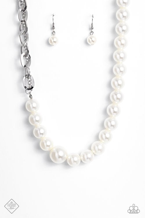 My PEARL - White Necklace Item #P2ST-WTXX-137OC