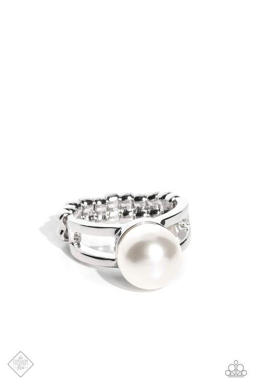 All American PEARL - White Ring Item #P4ST-WTXX-026OC