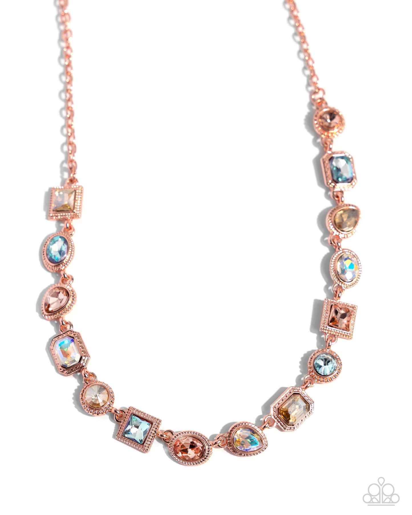 Paparazzi Gallery Glam - Copper Necklace  P2RE-CPSH-235XX