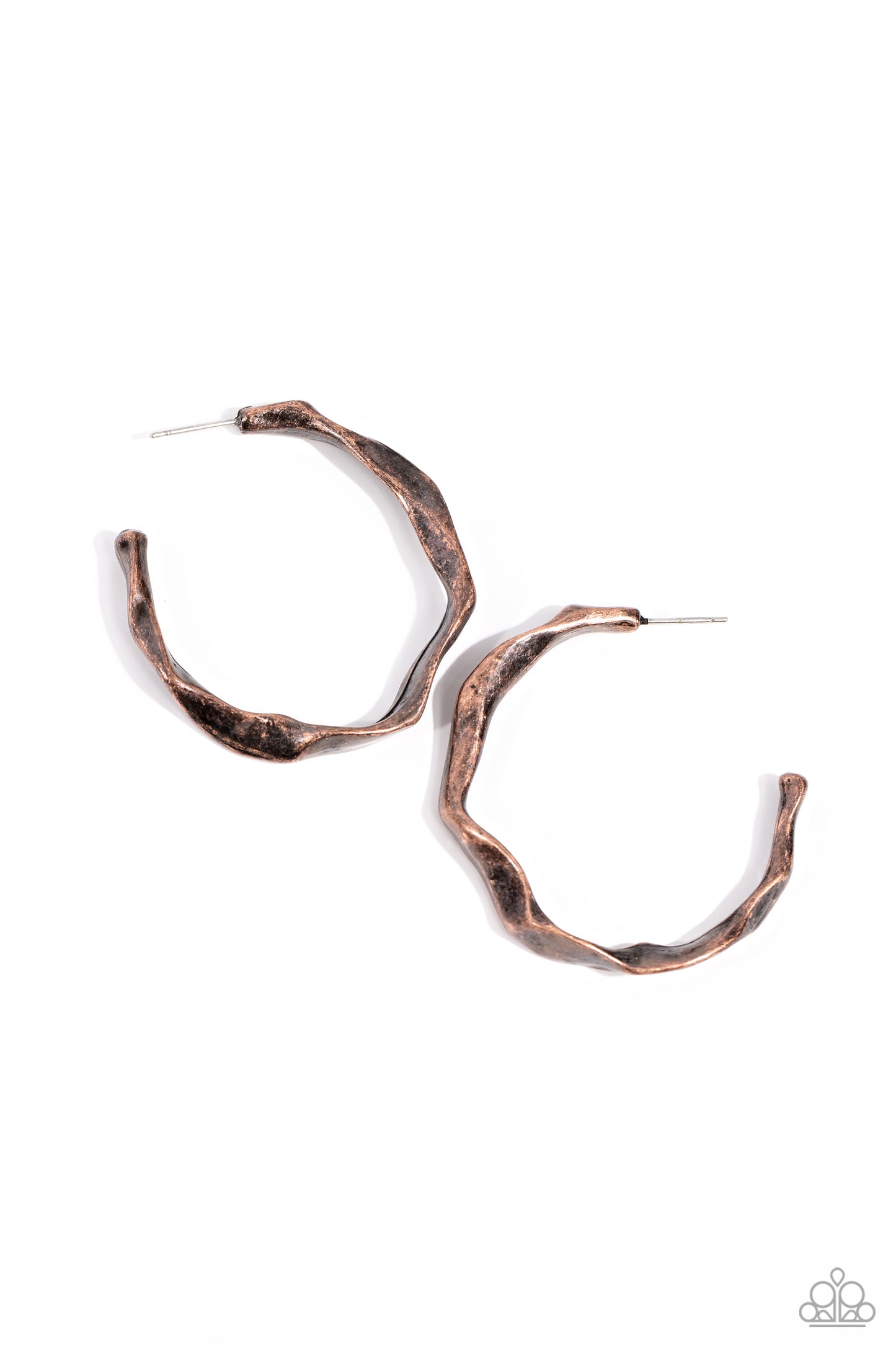 Paparazzi Coveted Curves-Copper Earring