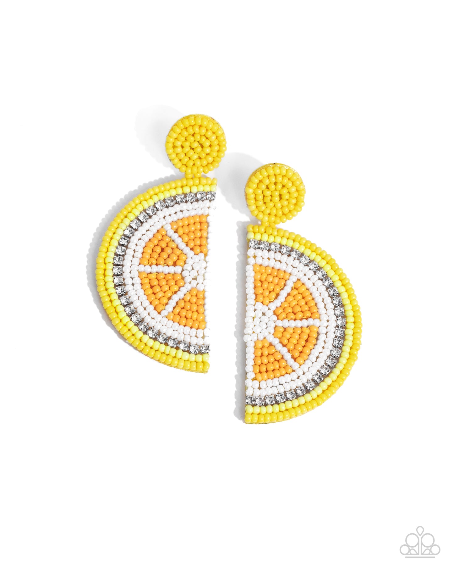 Paparazzi Lemon Leader - Yellow Post Earring P5PO-YWXX-043XX