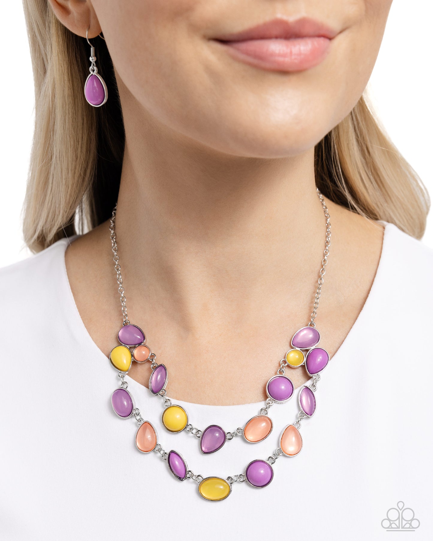 Paparazzi Variety Vogue - Purple Necklace P2ST-PRXX-171XX