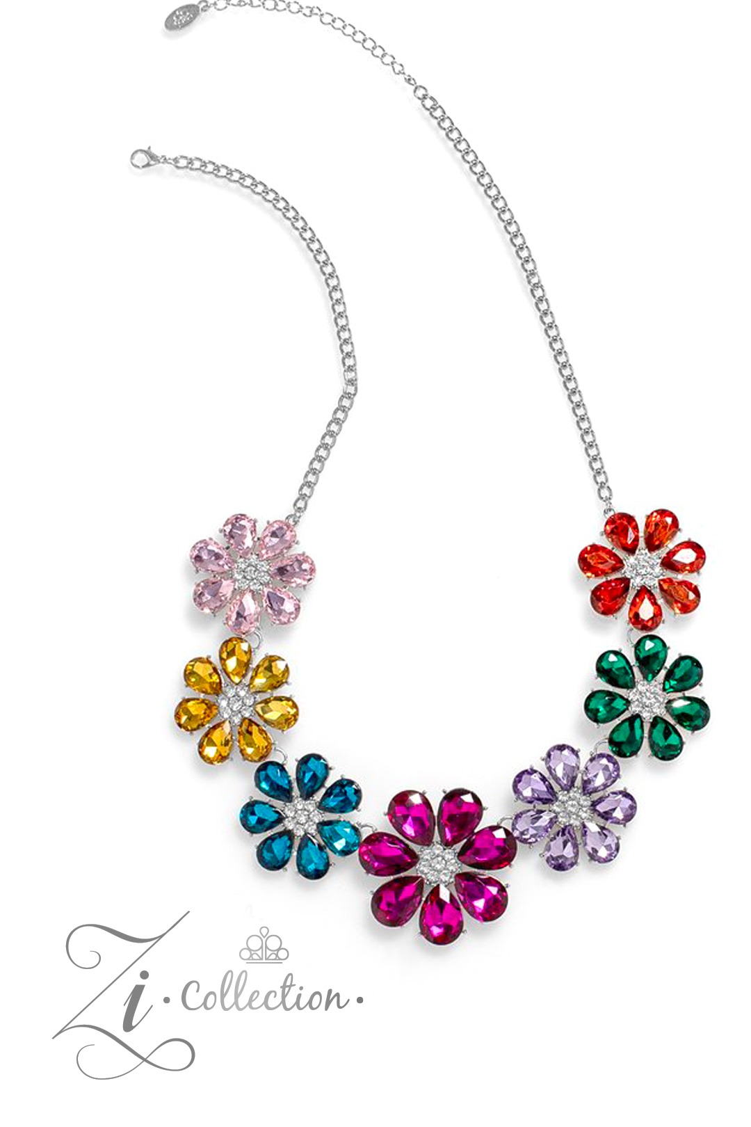 Paparazzi Outgoing - Multi  Necklace Z2314