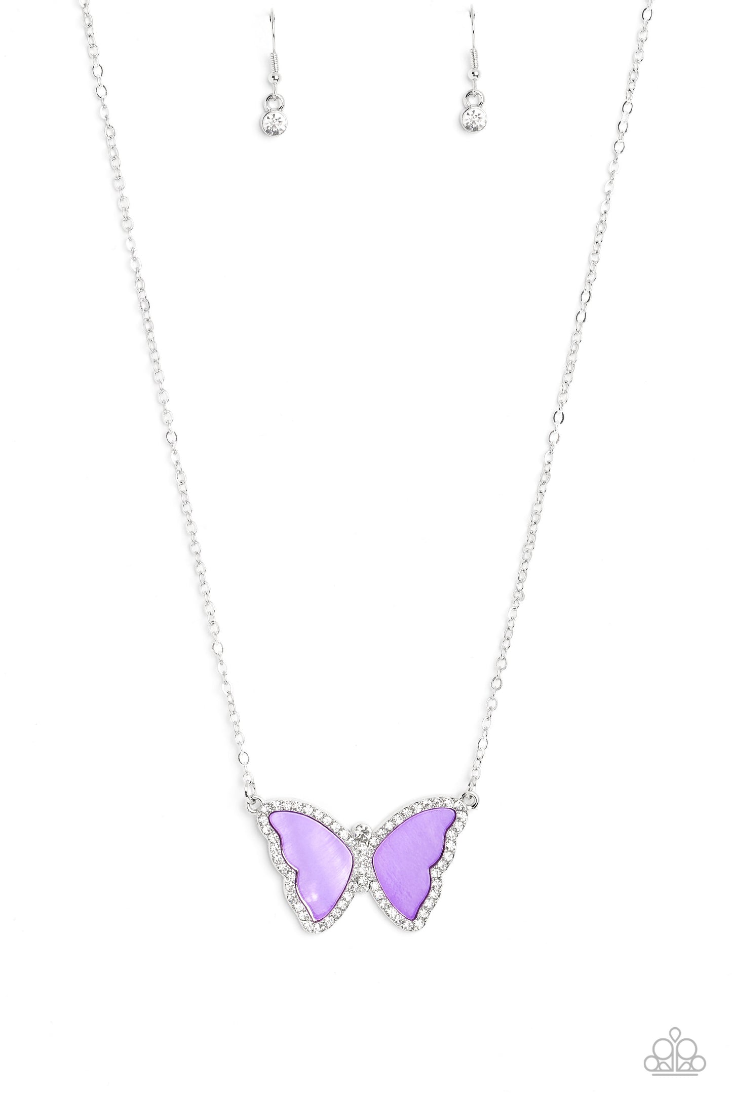 Paparazzi SHELL-bound - Purple Necklace P2WH-PRXX-439XX