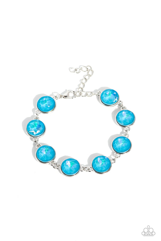 Paparazzi Enchanted Emblems - Blue Bracelet P9RE-BLXX-237XX