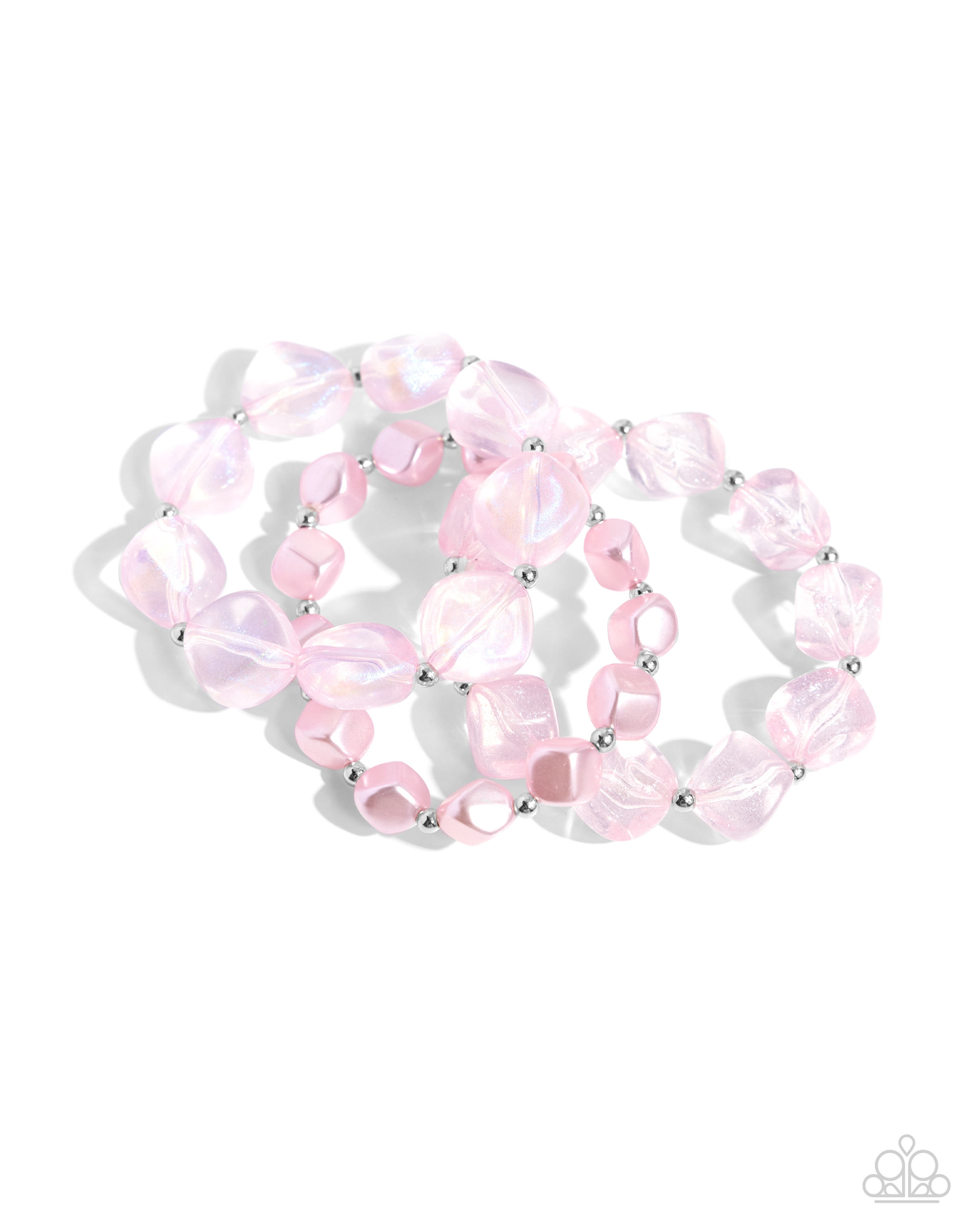 Paparazzi Glittery Gala - Pink Bracelet  P9ST-PKXX-028VO