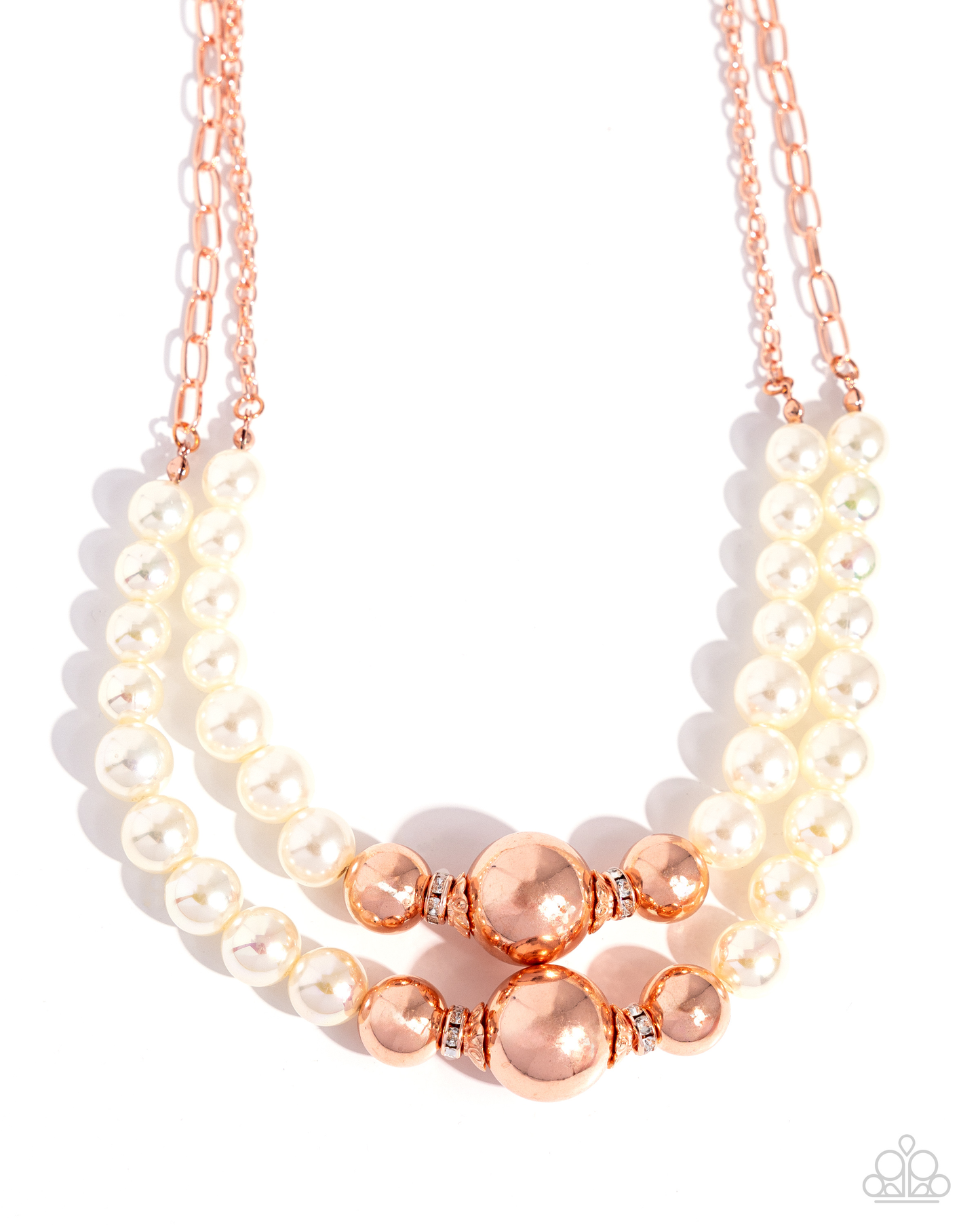 Paparazzi Ballroom Balance - Copper Necklace P2ST-CPSH-137XXPaparazzi