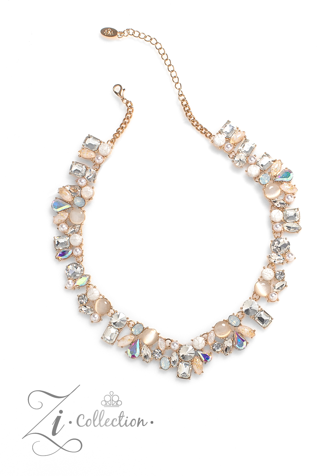 Paparazzi Enchanting - Gold  Necklace Z2316