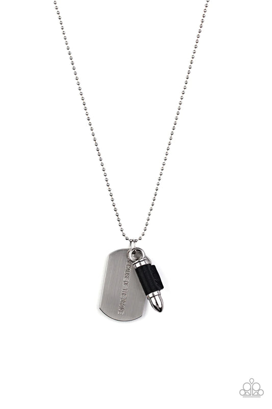 Paparazzi Proud Patriot - Black Urban  Necklace