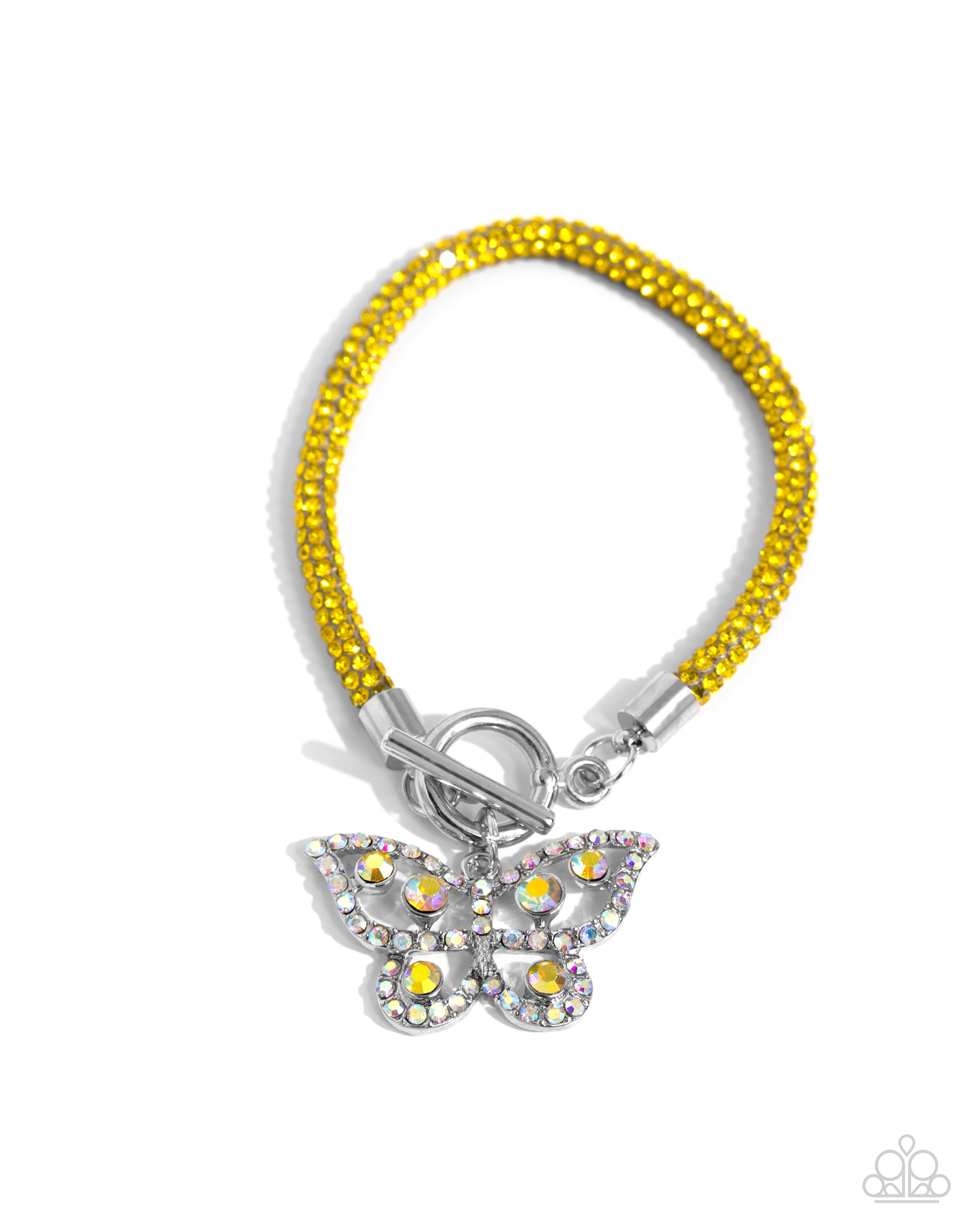 Paparazzi Aerial Appeal - Yellow Bracelet P9RE-YWXX-036XG