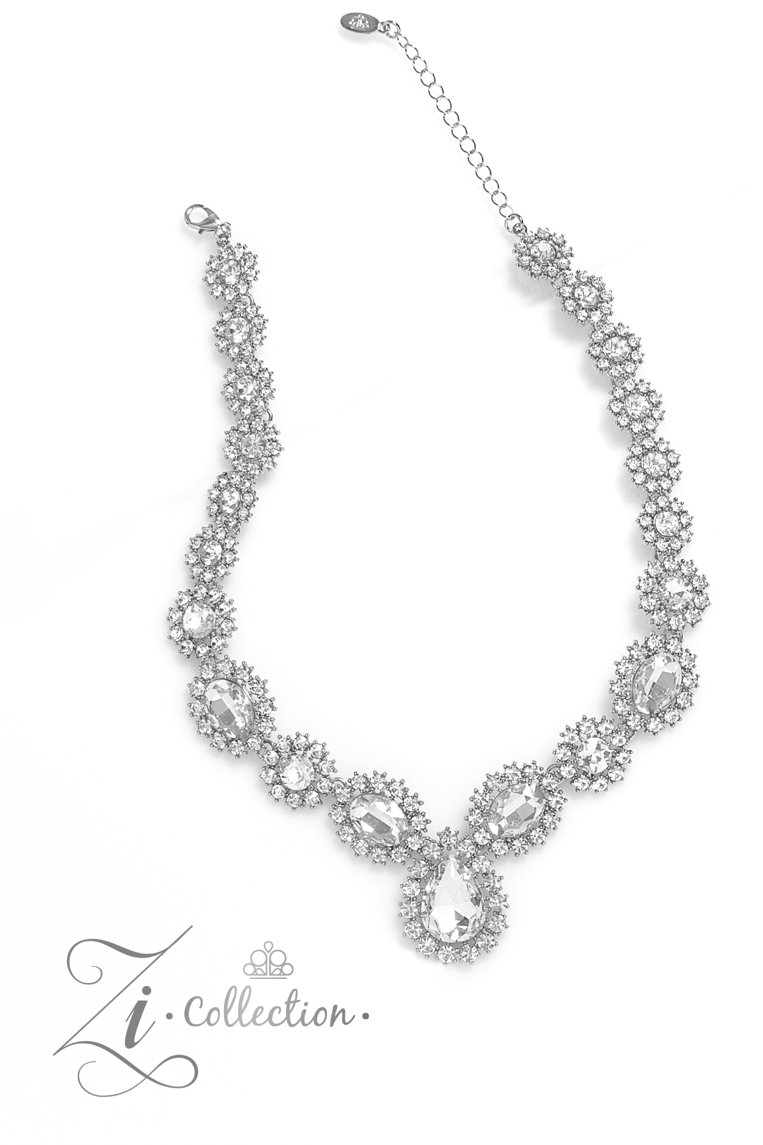 Paparazzi Everlasting - White Necklace Z2313