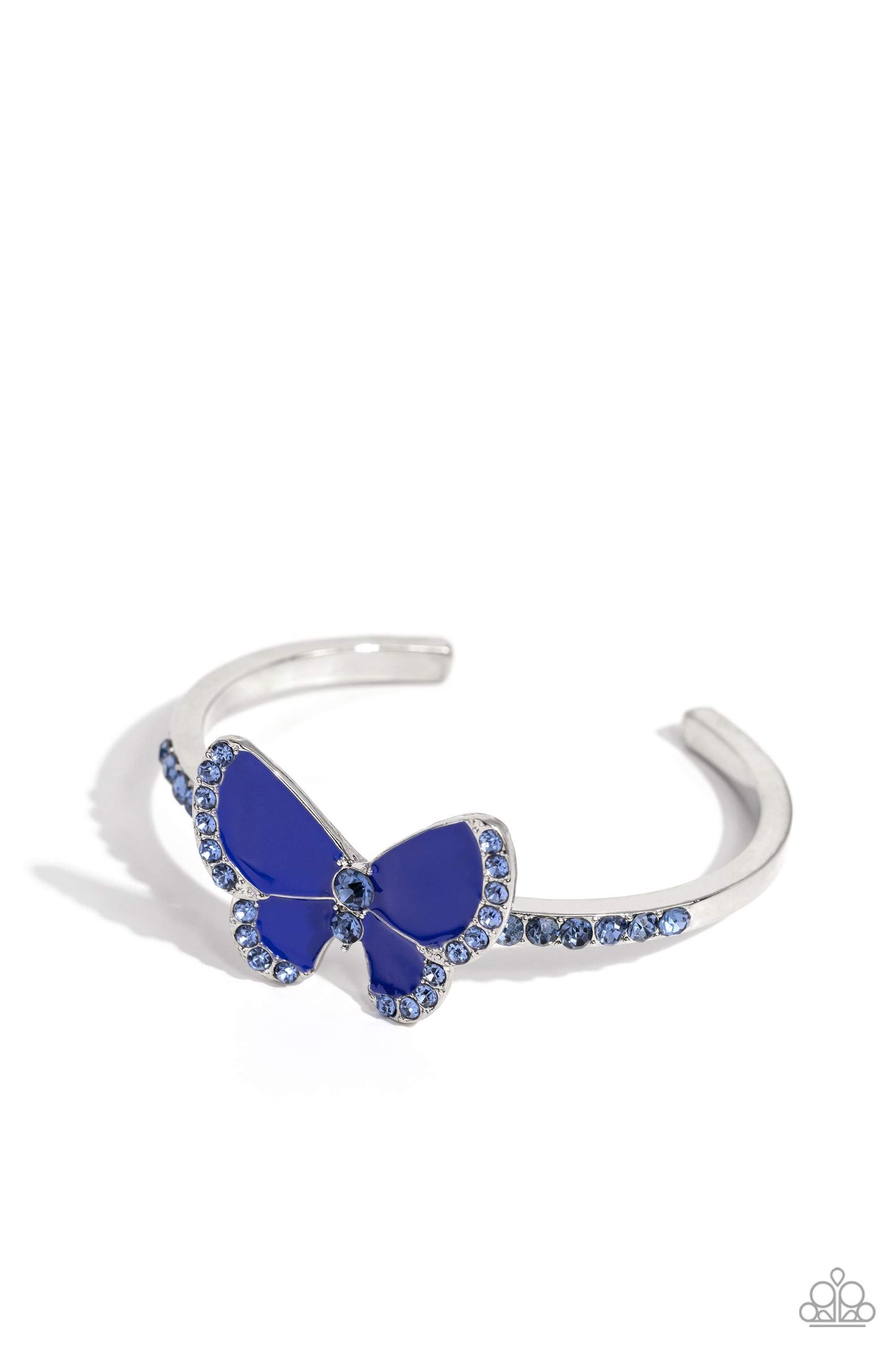 Paparazzi Particularly Painted - Blue Cuff Bracelet P9ST-BLXX-040XX