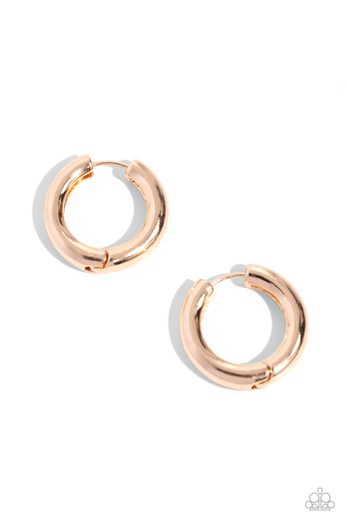 Paparazzi The New Classic - Gold Hedge Earring P5HO-GDXX-343XX