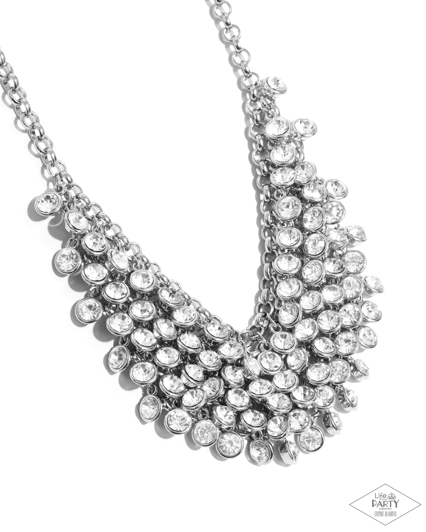 Paparazzi The Shannon -White Necklace Z504