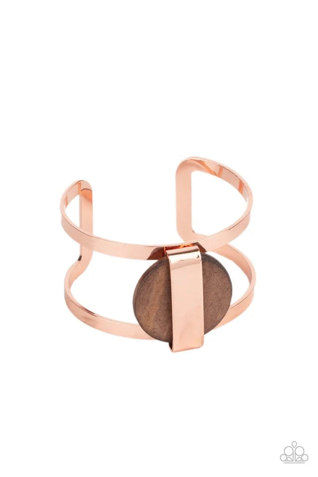 Paparazzi Organic Fusion - Copper Bracelet