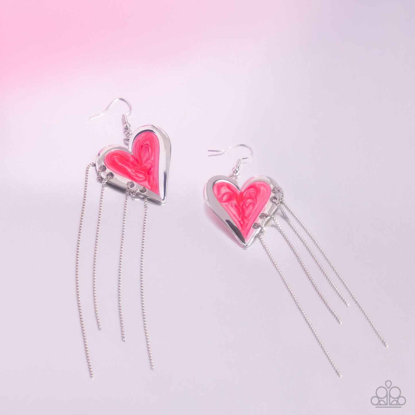 Paparazzi Sweetheart Specialty - Pink Earring P5SE-PKXX-127XX