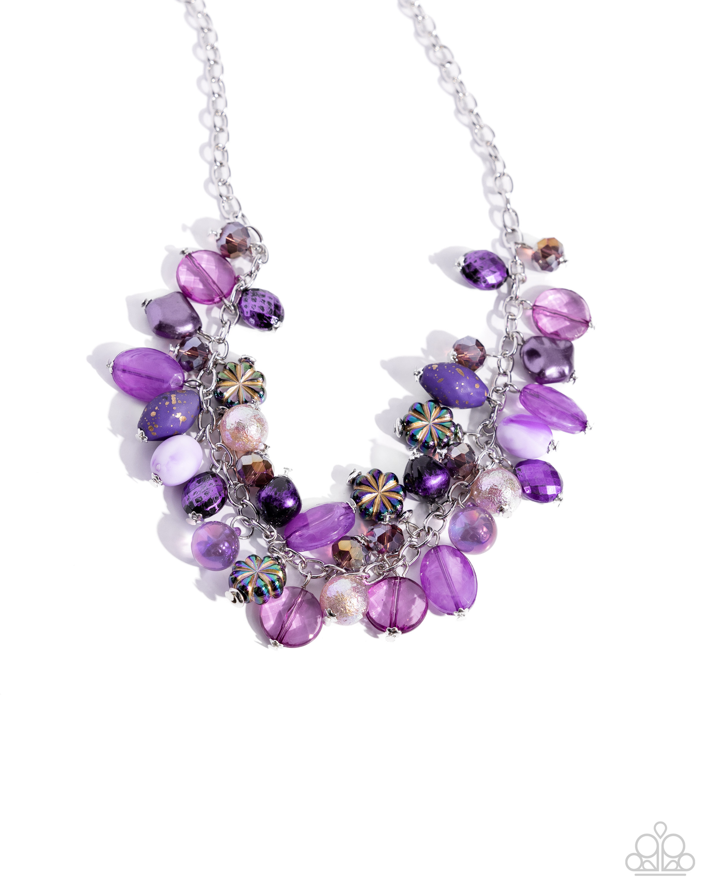 Paparazzi Offbeat Ofrenda - Purple Necklace P2WH-PRXX-451XX