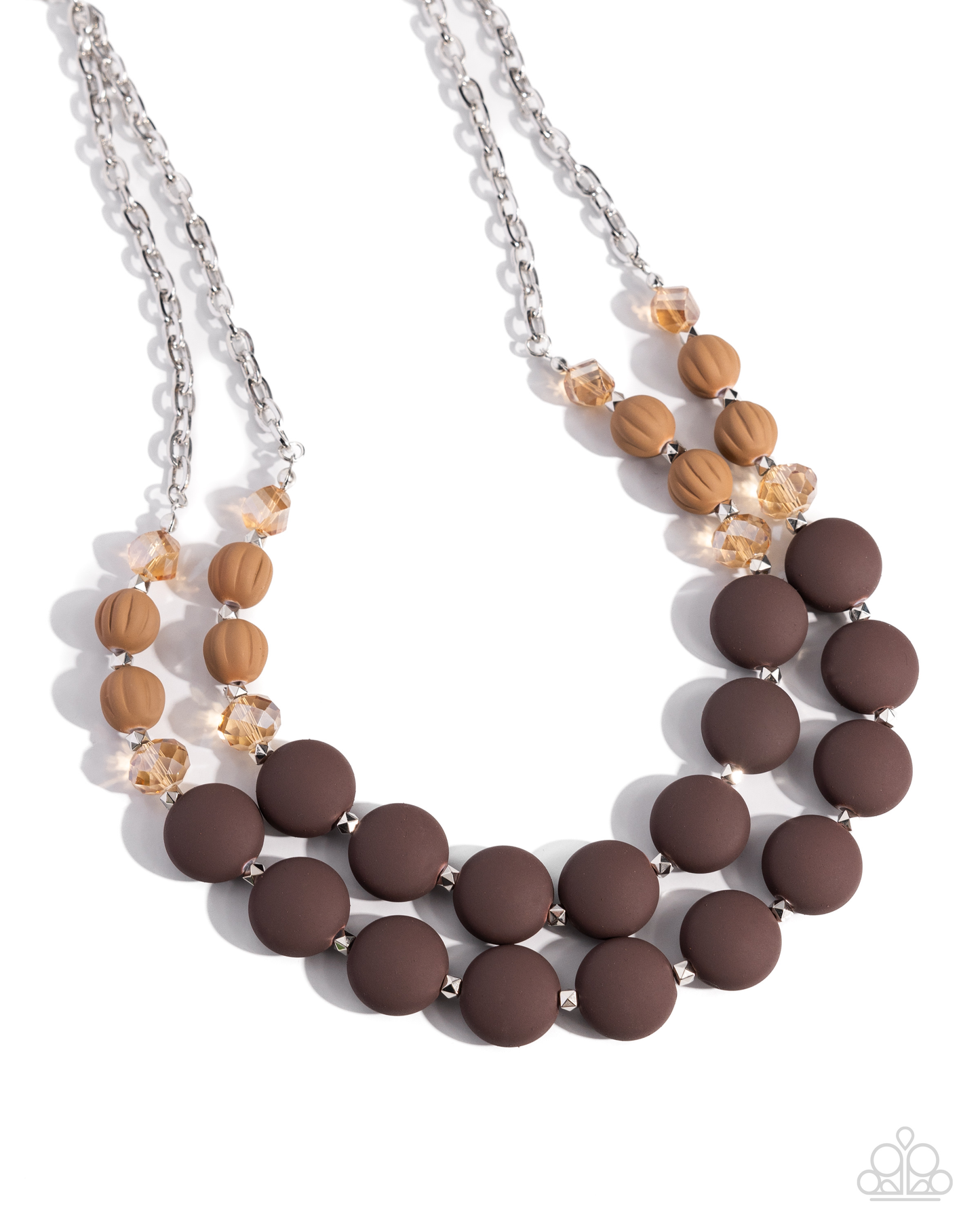 Paparazzi Whimsically Wealthy-Brown Necklace