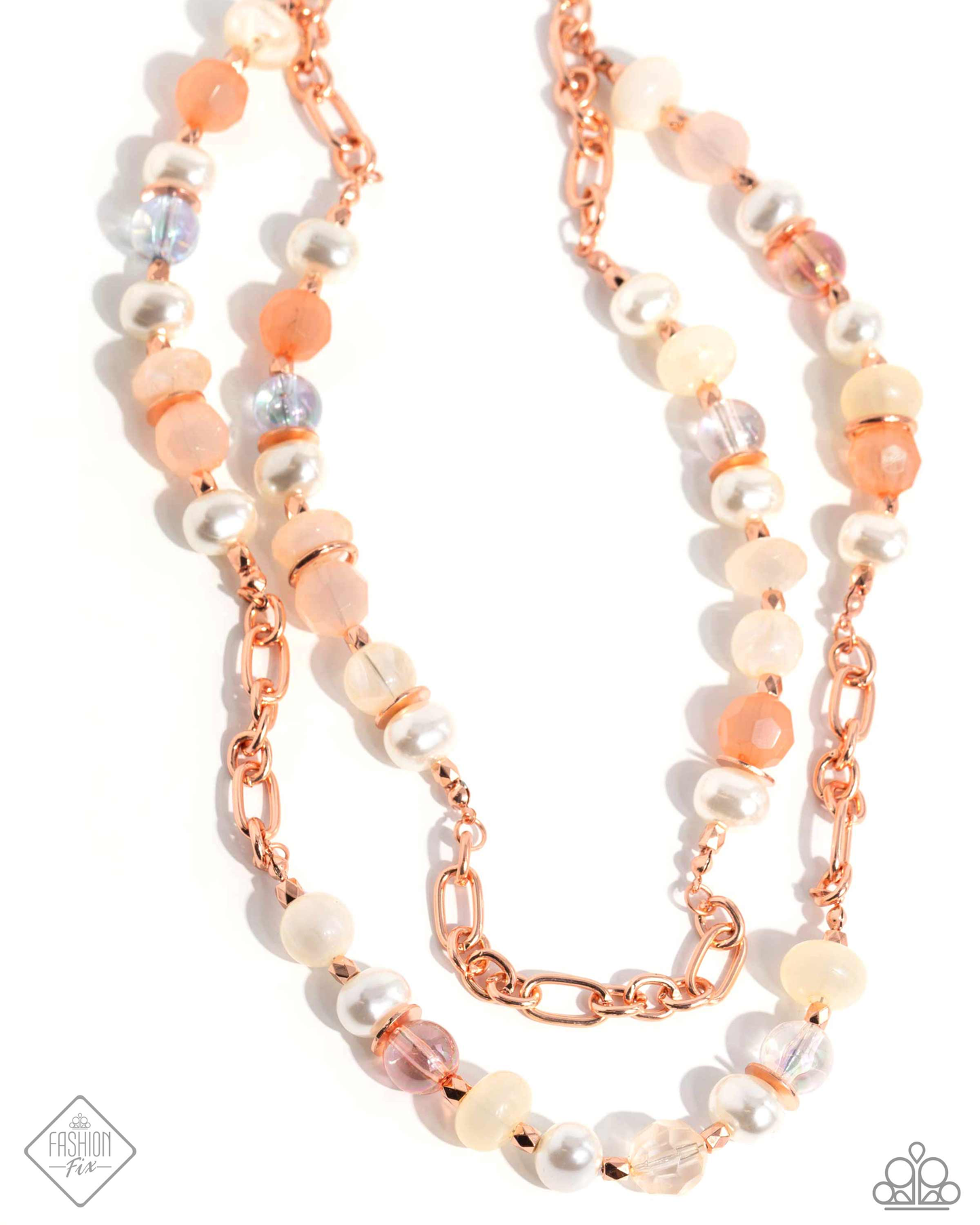 Paparazzi Crack of Dawn - Copper Necklace P2ST-CPSH-138VG