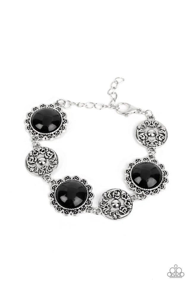 Paparazzi Positively poppy- black bracelet