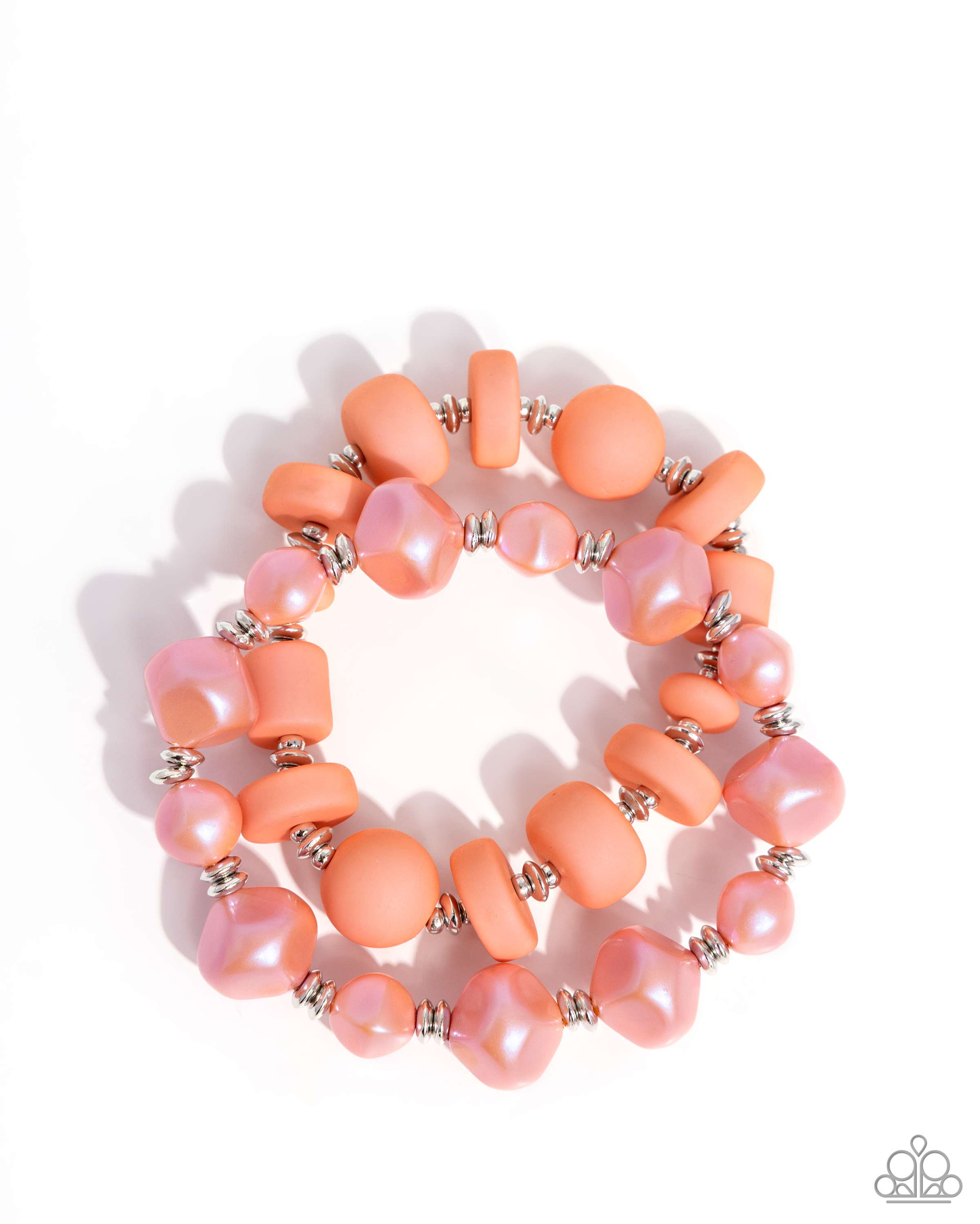 Paparazzi Shape Shifting Season - Orange Bracelet P9BA-OGXX-022WJ