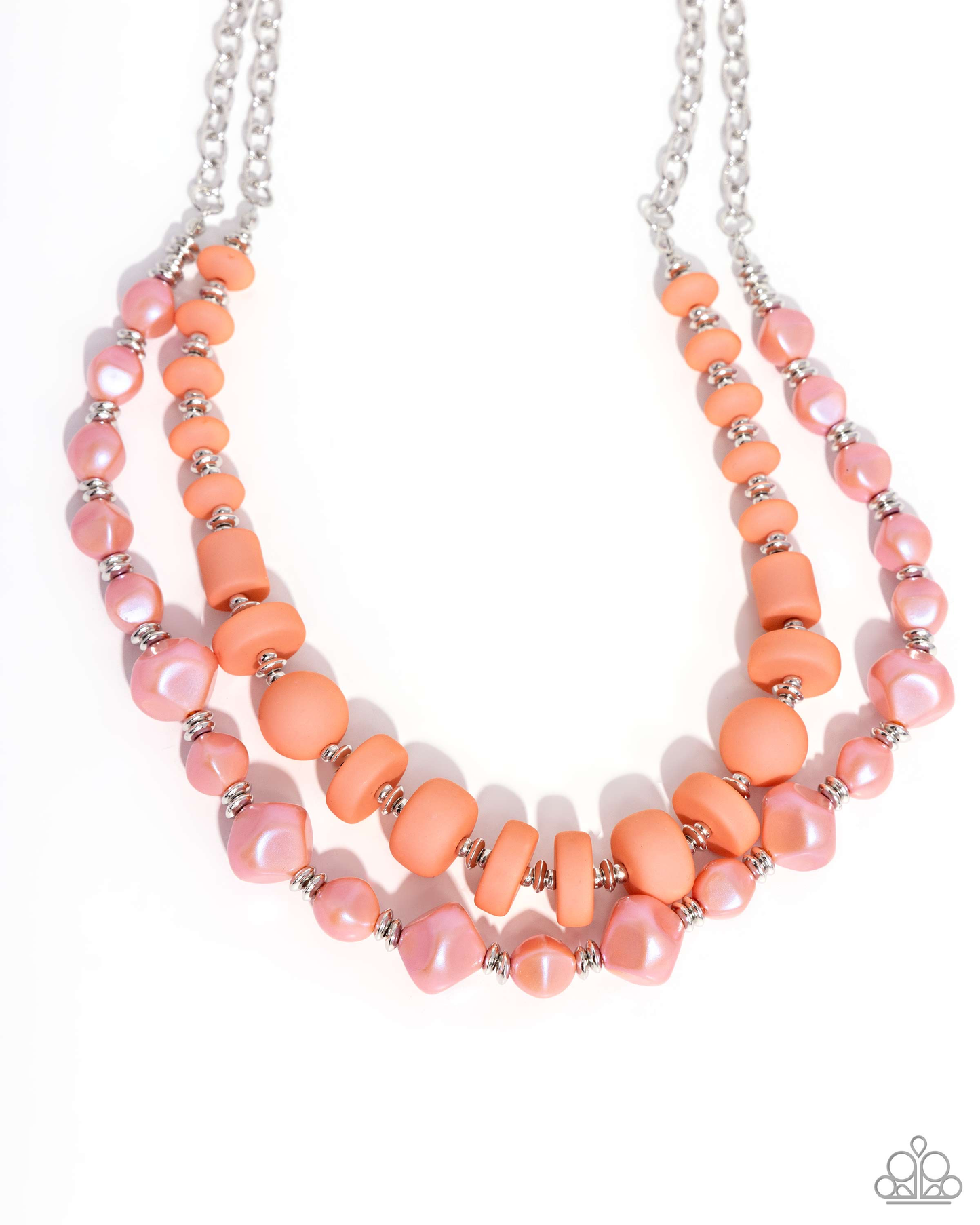 Paparazzi Shape Shifting Sense - Orange Necklace P2BA-OGXX-022WJ